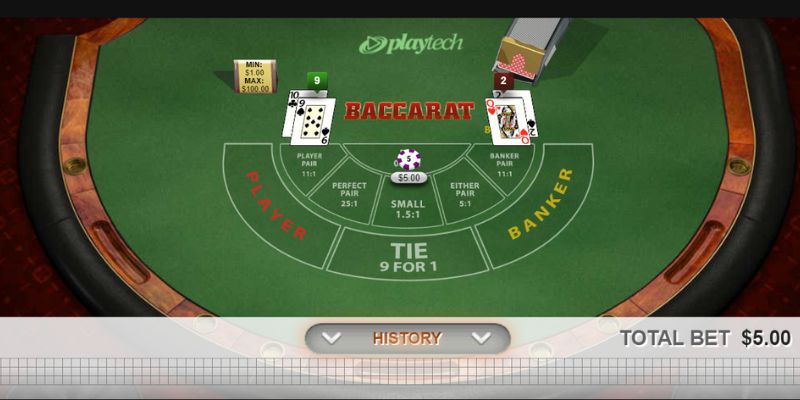 Hướng dẫn đặt cược baccarat